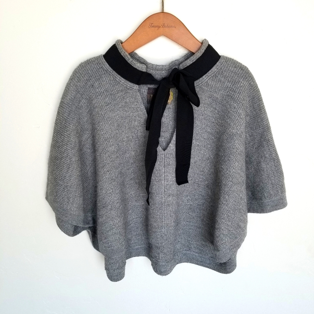 Tarnish knitted cape